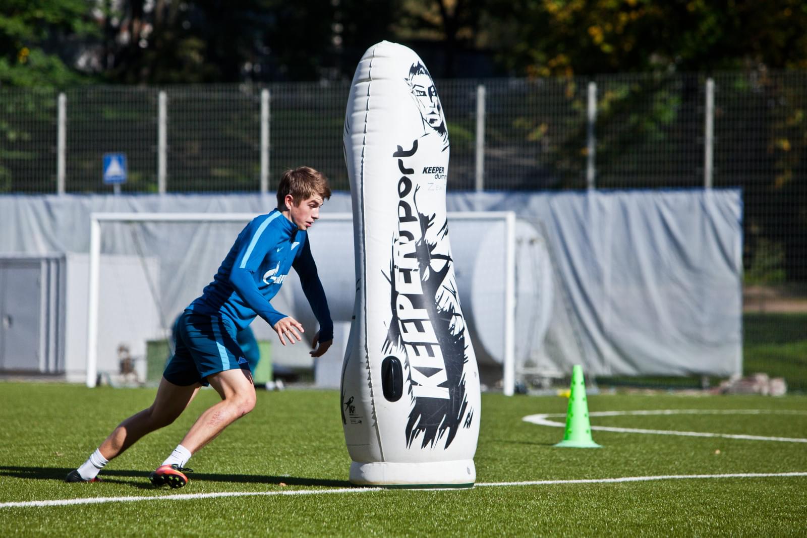 Тренировка «Зенита»-2 перед матчем с «„Тамбовом“»