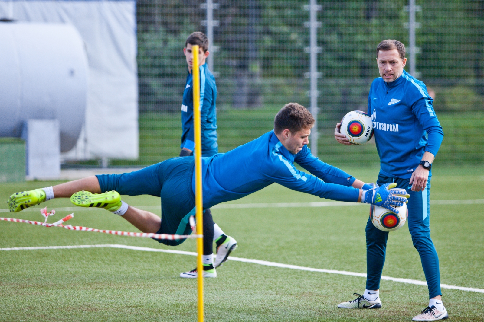 Тренировка «Зенита»-2 перед матчем с «„Тамбовом“»