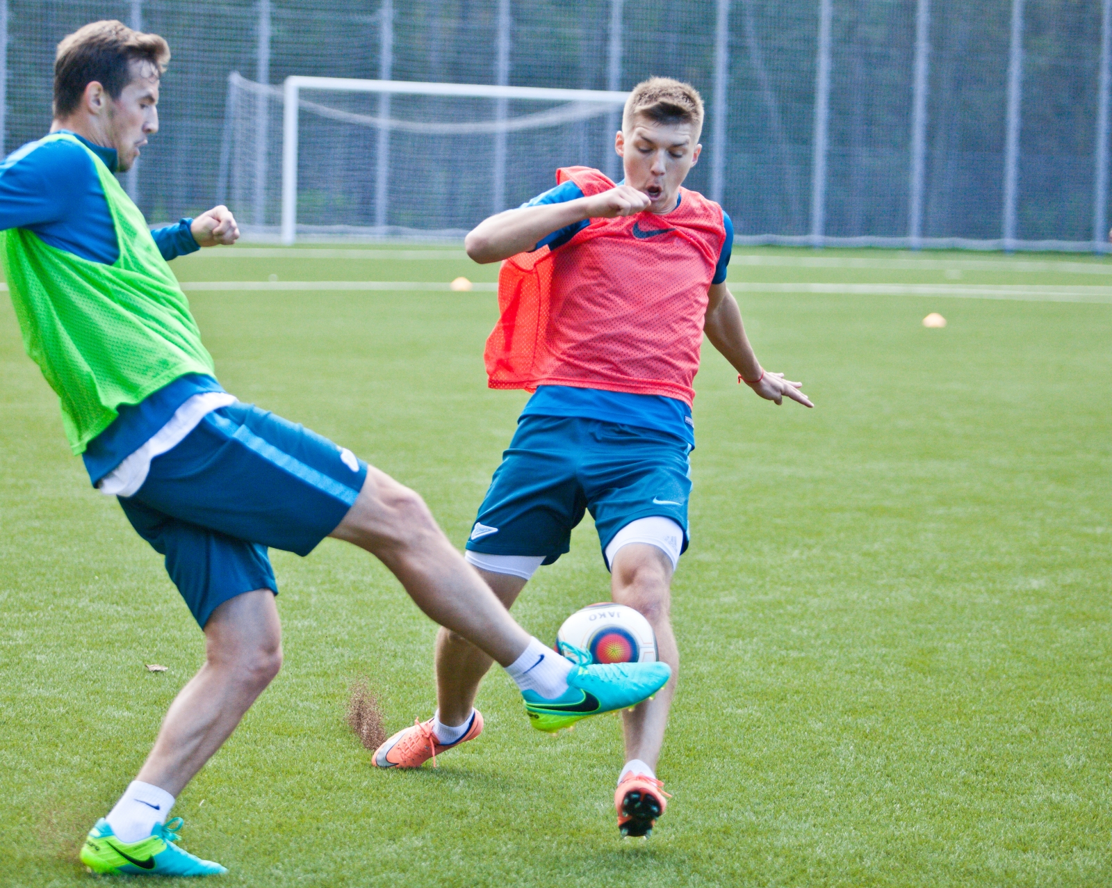 Тренировка «Зенита»-2 перед матчем с «„Тамбовом“»