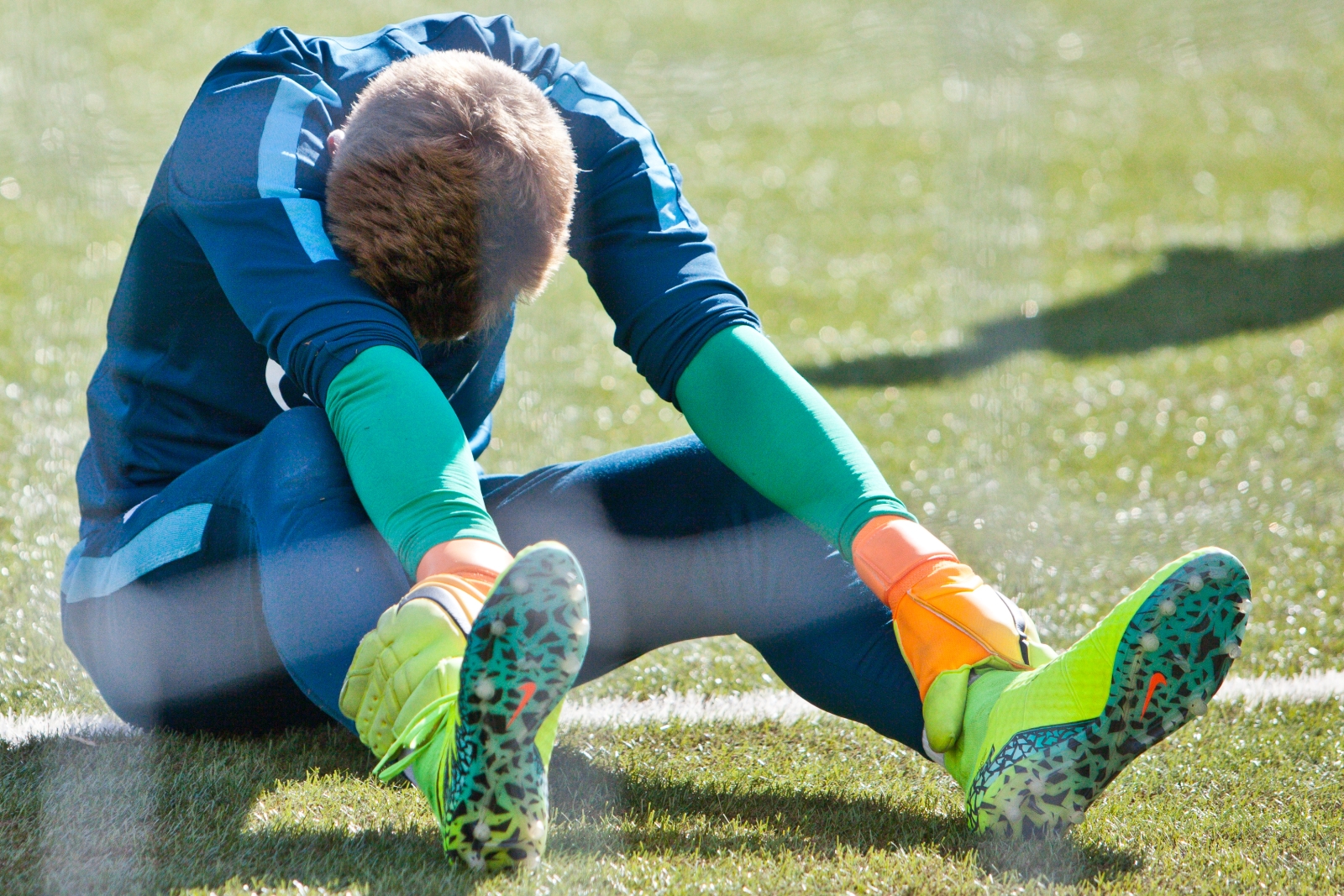 Тренировка «Зенита»-2 перед матчем с «„Тамбовом“»