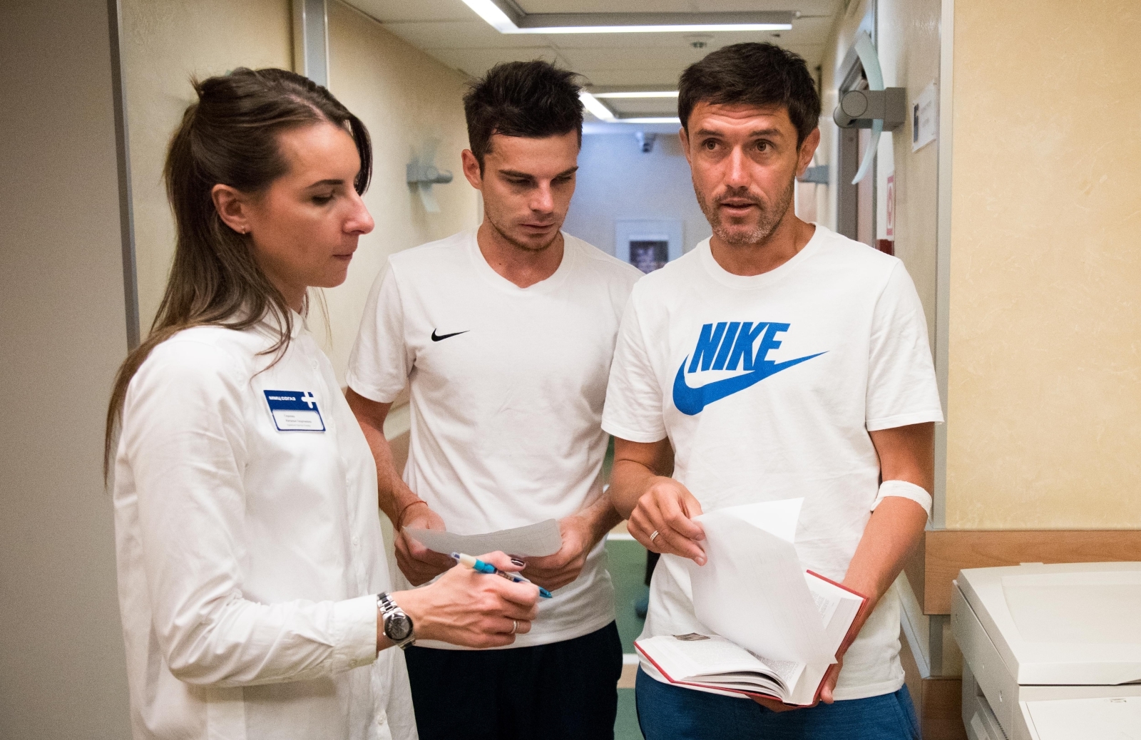 Первый день зимнего осмотра в ММЦ «СОГАЗ»