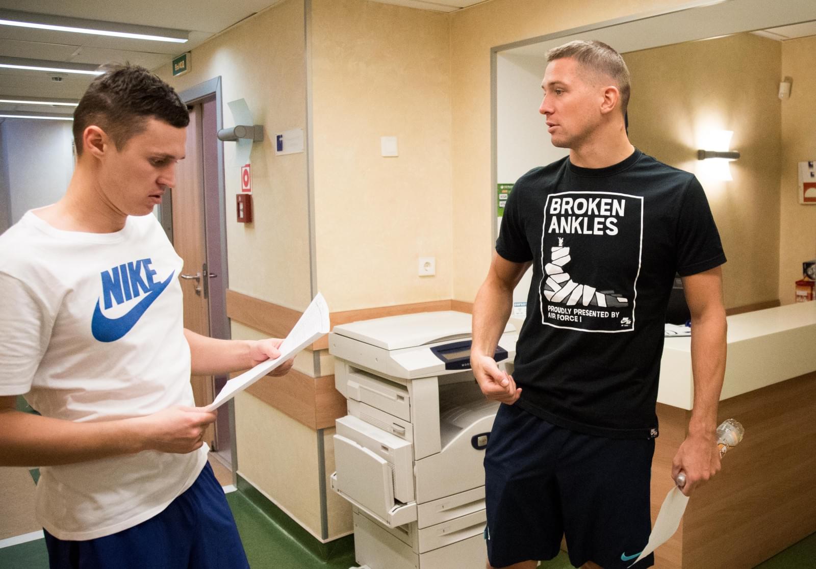 Первый день зимнего осмотра в ММЦ «СОГАЗ»