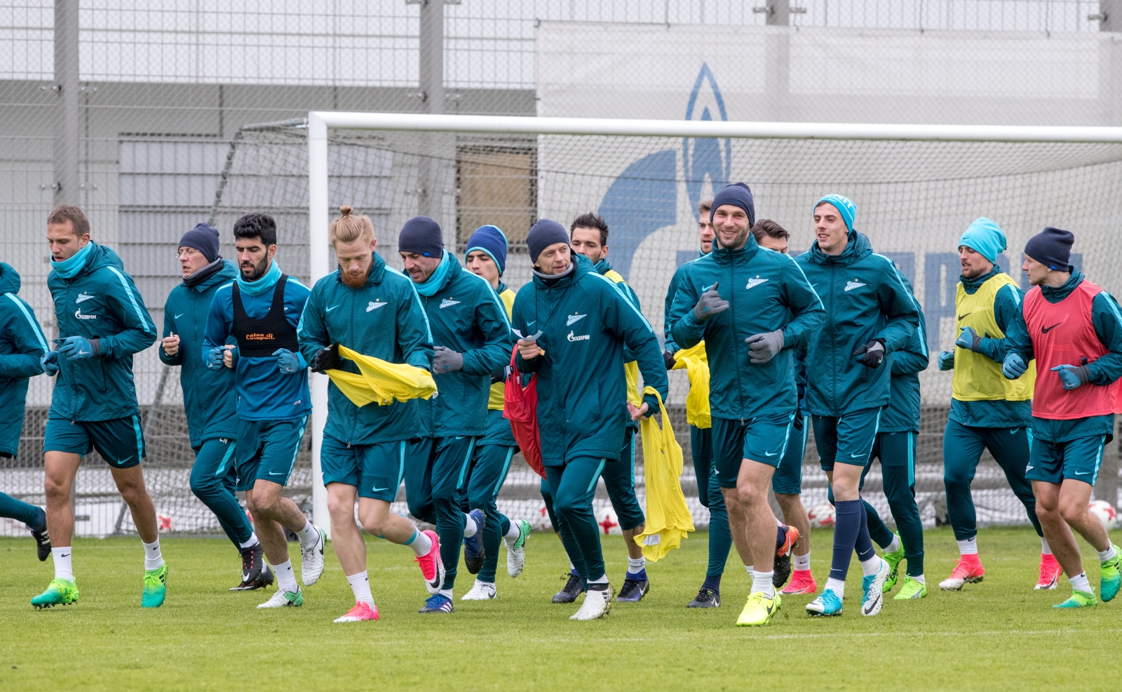 Открытая тренировка «Зенита», перед матчем с «Уралом»