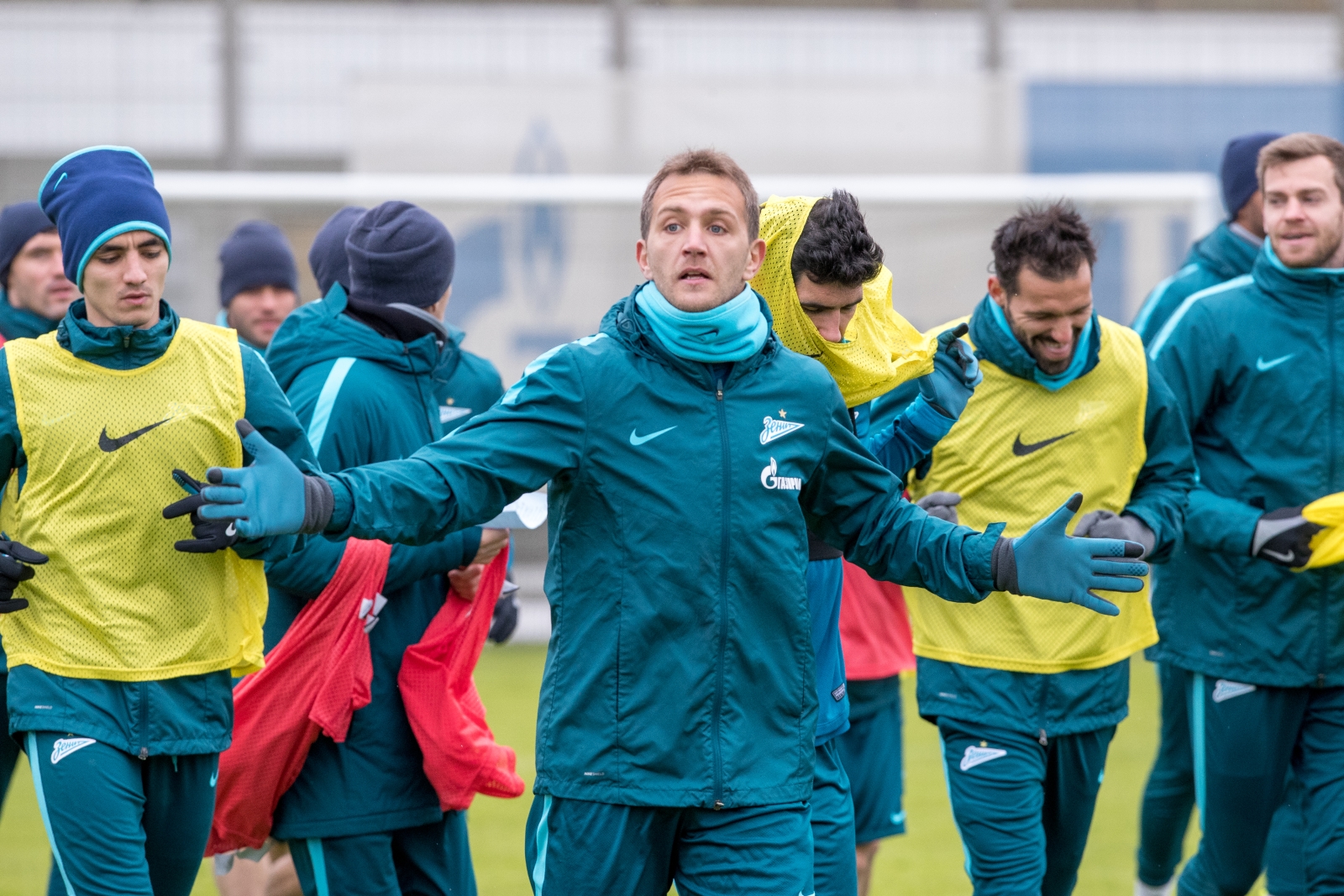 Открытая тренировка «Зенита», перед матчем с «Уралом»