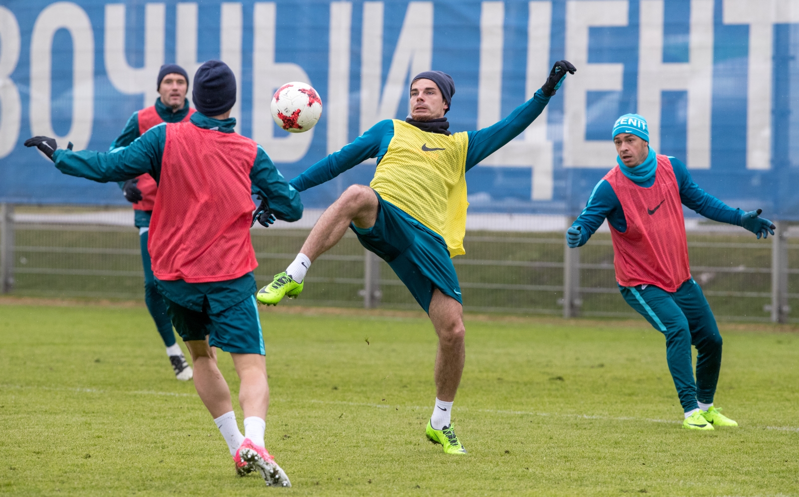 Открытая тренировка «Зенита», перед матчем с «Уралом»