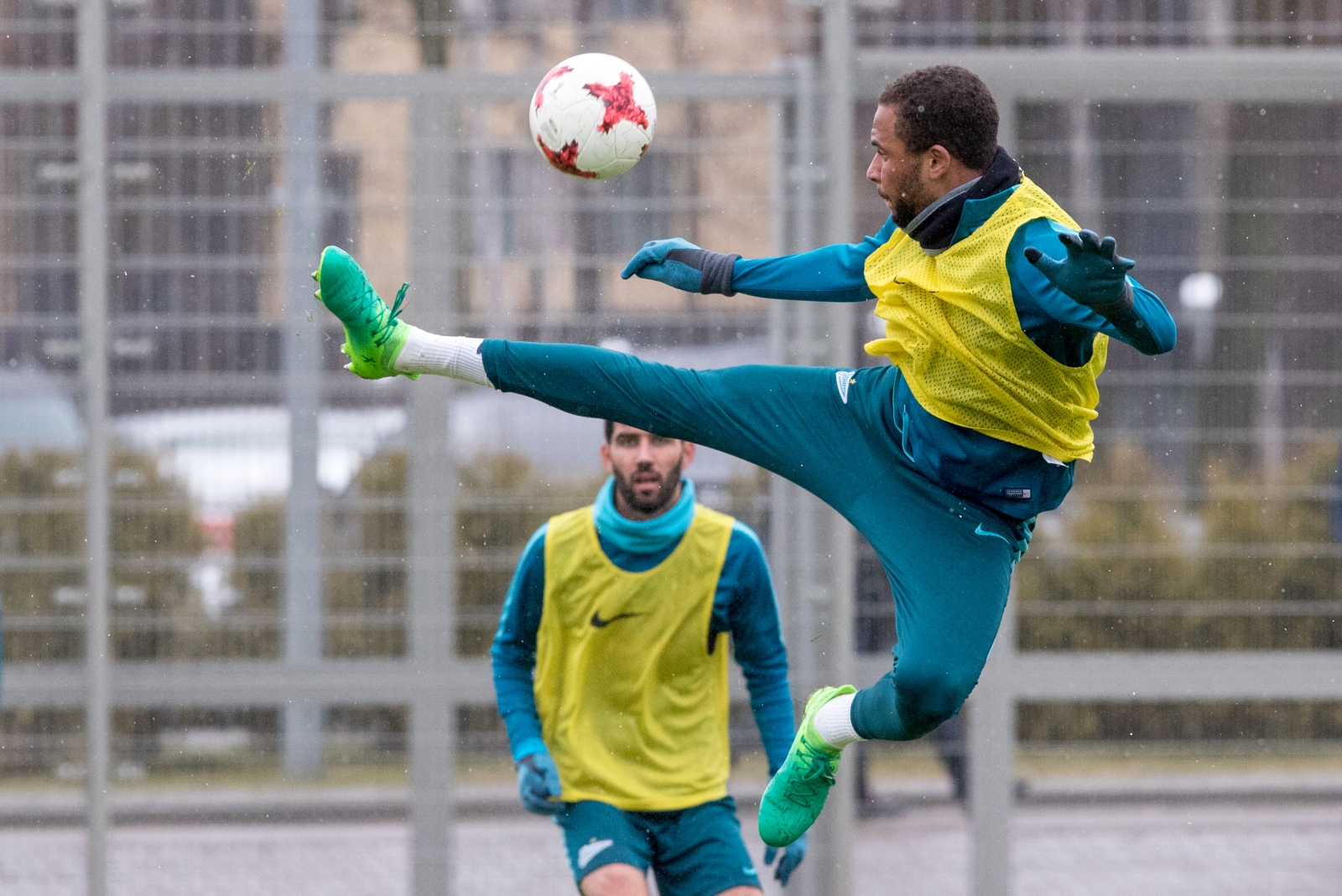 Открытая тренировка «Зенита», перед матчем с «Уралом»