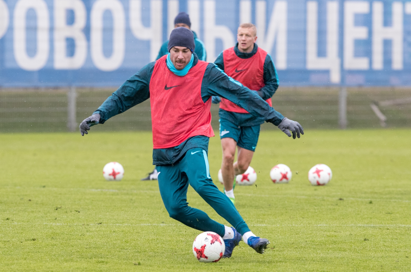Открытая тренировка «Зенита», перед матчем с «Уралом»