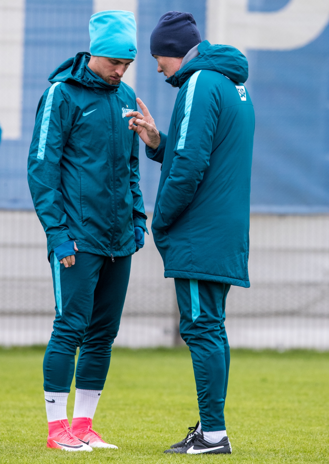 Открытая тренировка «Зенита», перед матчем с «Уралом»