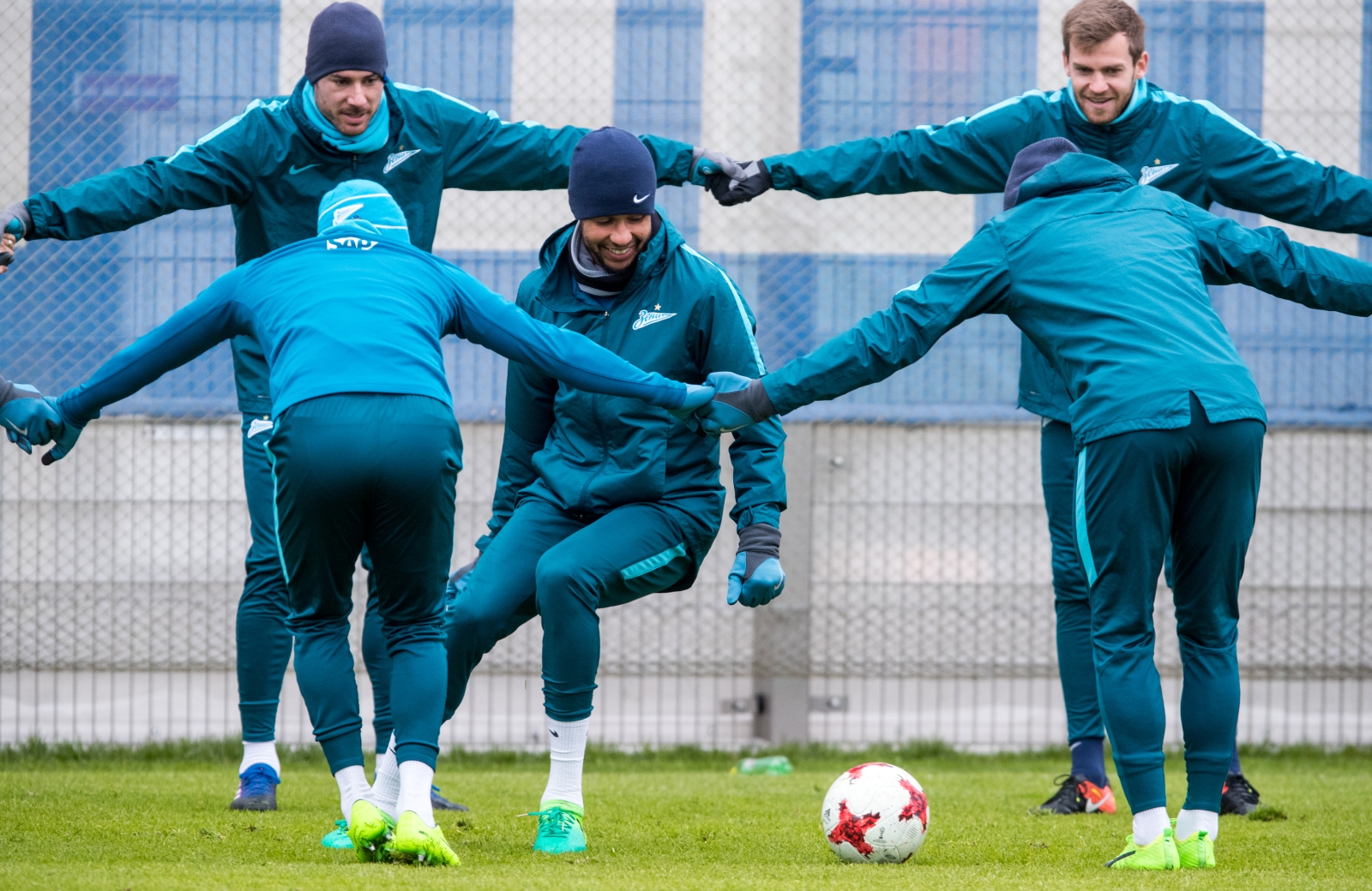 Открытая тренировка «Зенита», перед матчем с «Уралом»