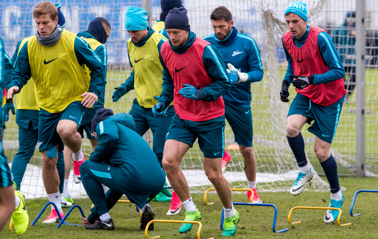 Открытая тренировка «Зенита», перед матчем с «Уралом»