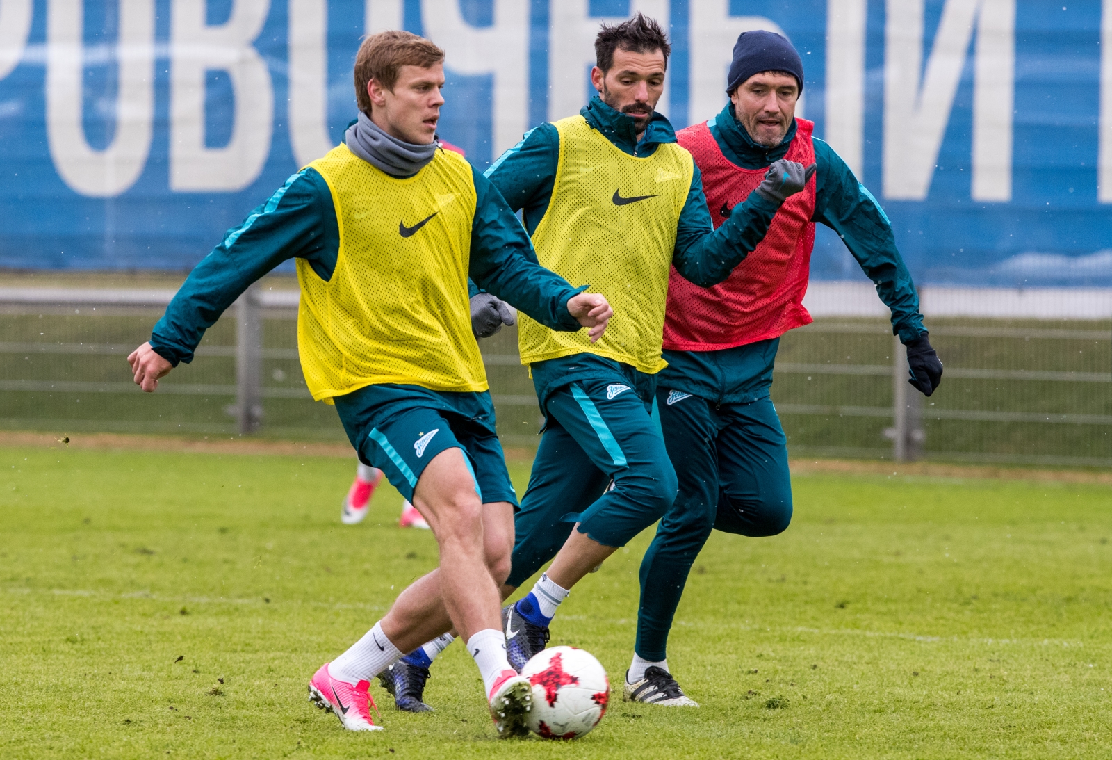 Открытая тренировка «Зенита», перед матчем с «Уралом»