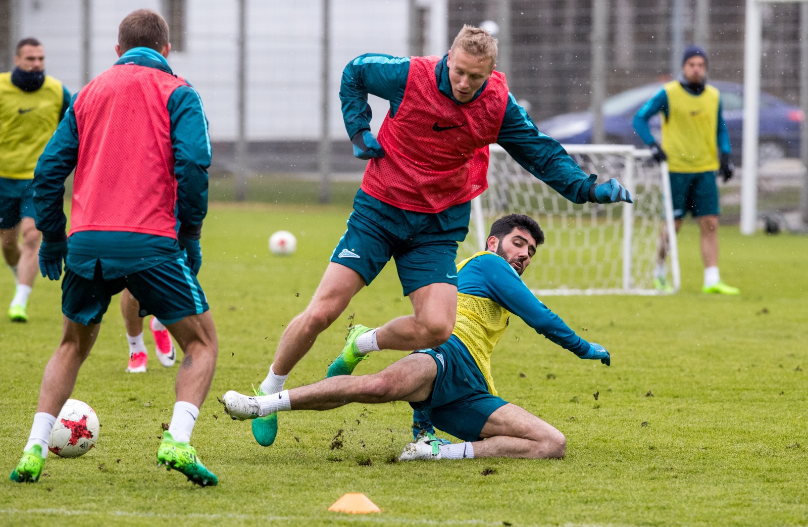 Открытая тренировка «Зенита», перед матчем с «Уралом»