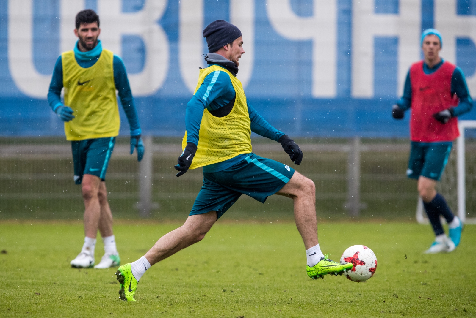 Открытая тренировка «Зенита», перед матчем с «Уралом»