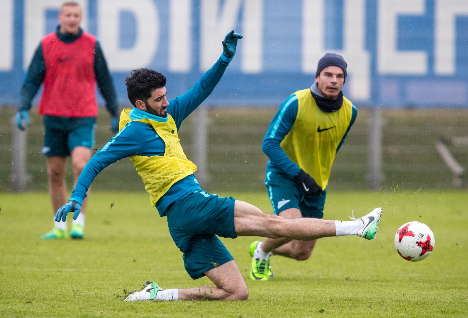 Открытая тренировка «Зенита», перед матчем с «Уралом»