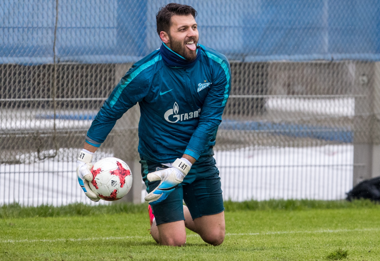 Открытая тренировка «Зенита», перед матчем с «Уралом»