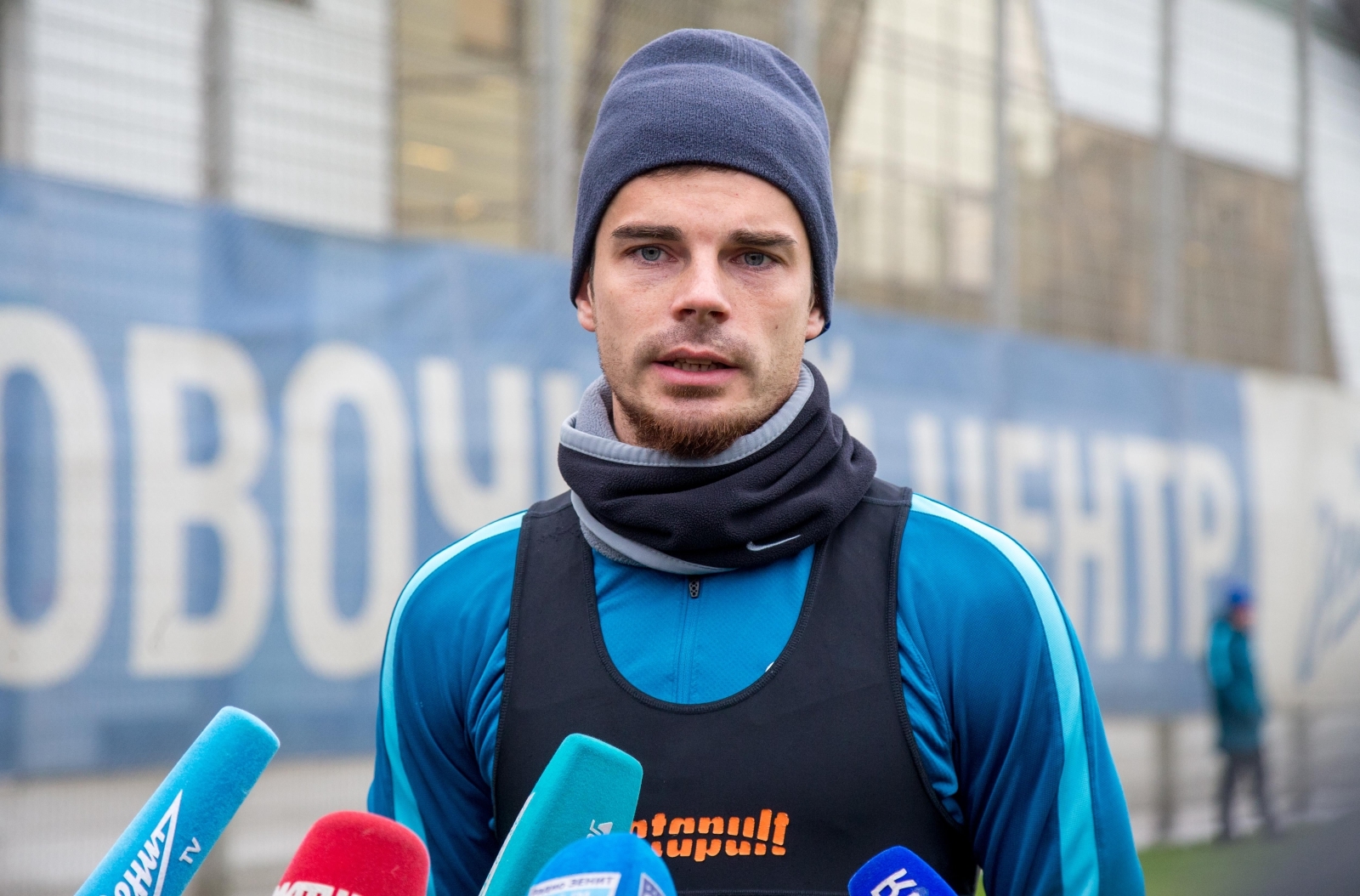 Открытая тренировка «Зенита», перед матчем с «Уралом»