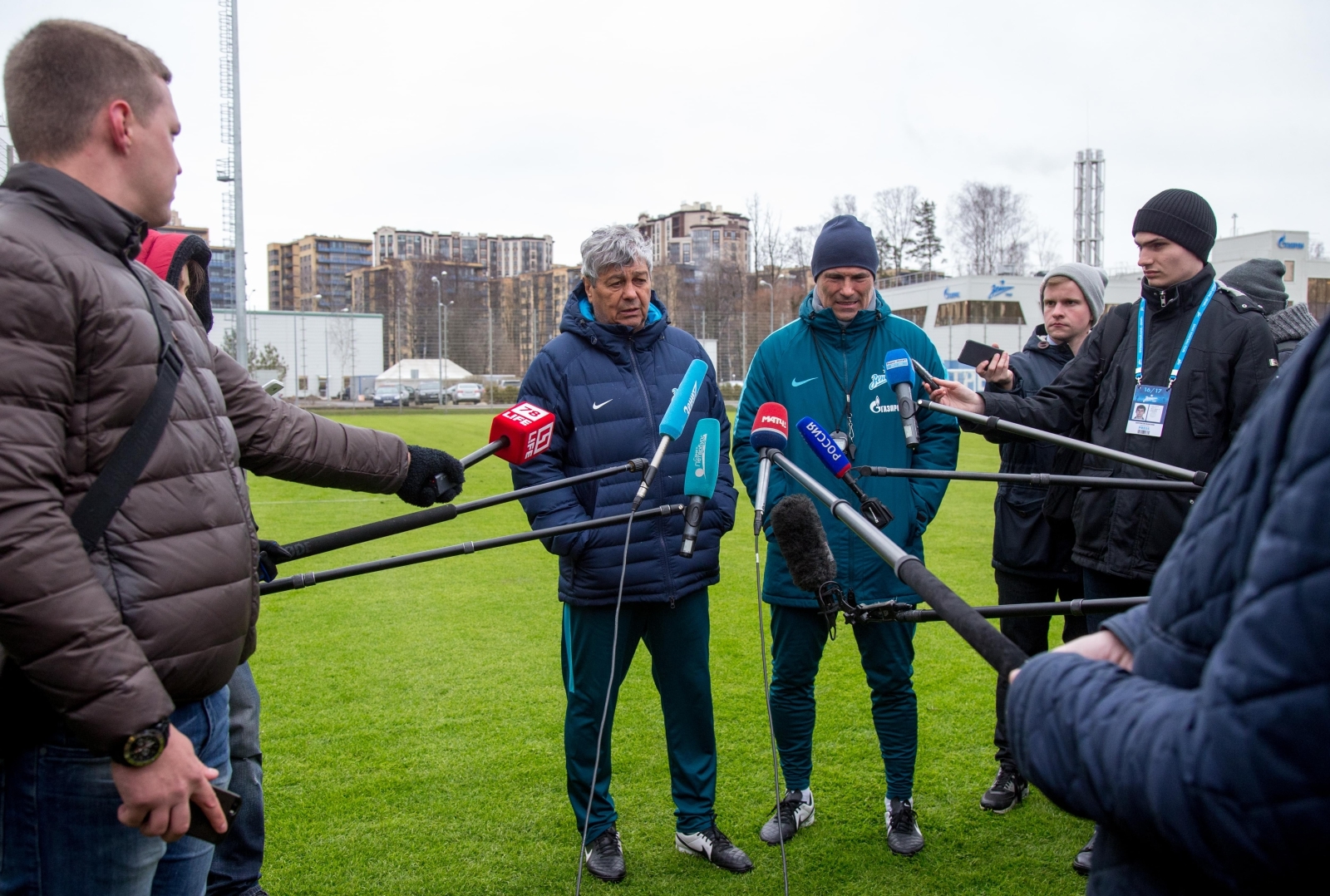 Открытая тренировка «Зенита», перед матчем с «Уралом»