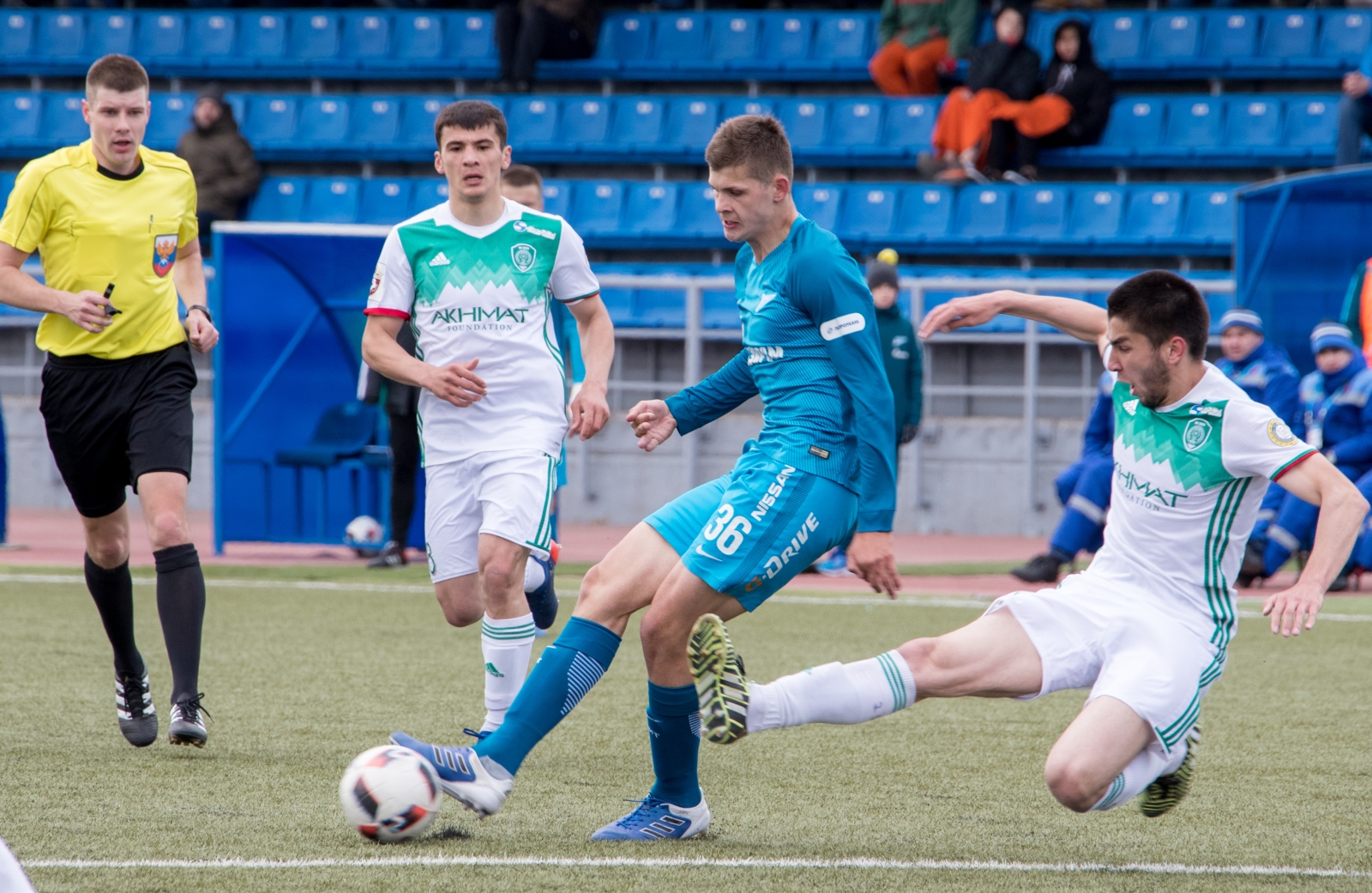 РОСГОССТРАХ-Чемпионат России 2016/17, 27-й тур, «Зенит»-м — «Терек»-м