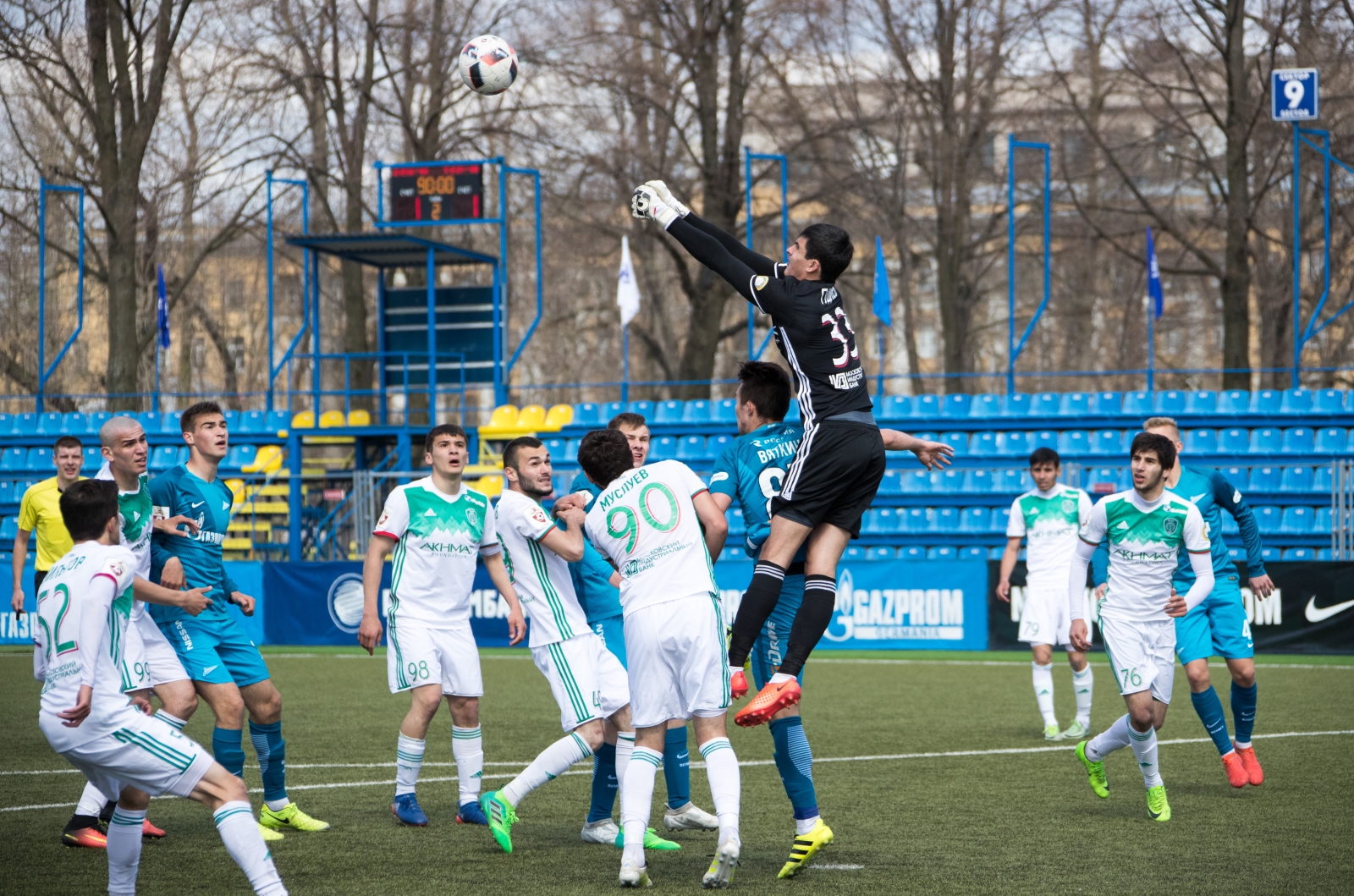 РОСГОССТРАХ-Чемпионат России 2016/17, 27-й тур, «Зенит»-м — «Терек»-м