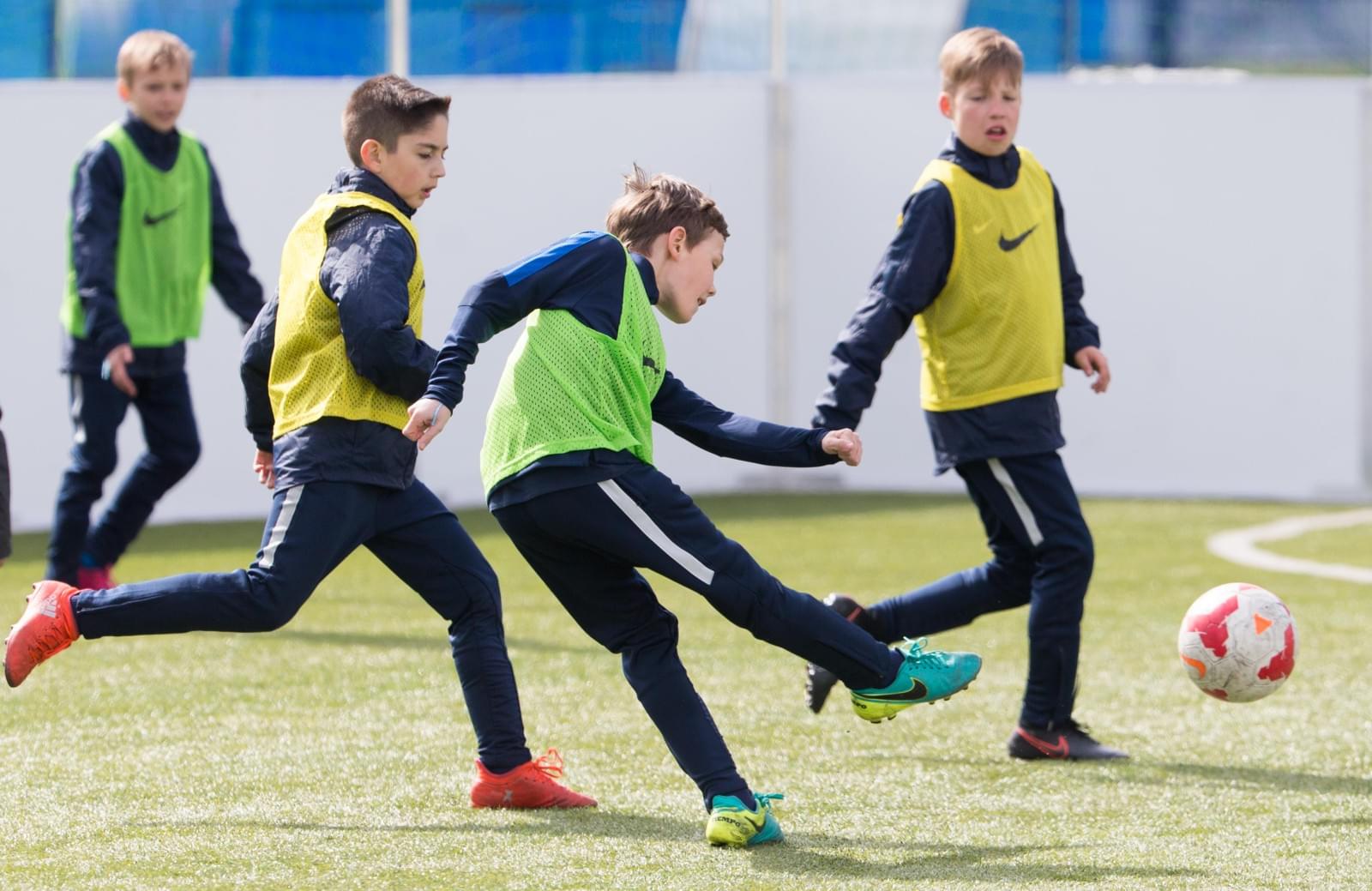 Товарищеский матч между воспитанниками Академии «Зенита» и Детской деревни SOS Пушкин