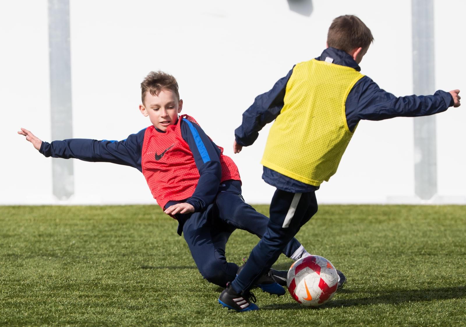 Товарищеский матч между воспитанниками Академии «Зенита» и Детской деревни SOS Пушкин