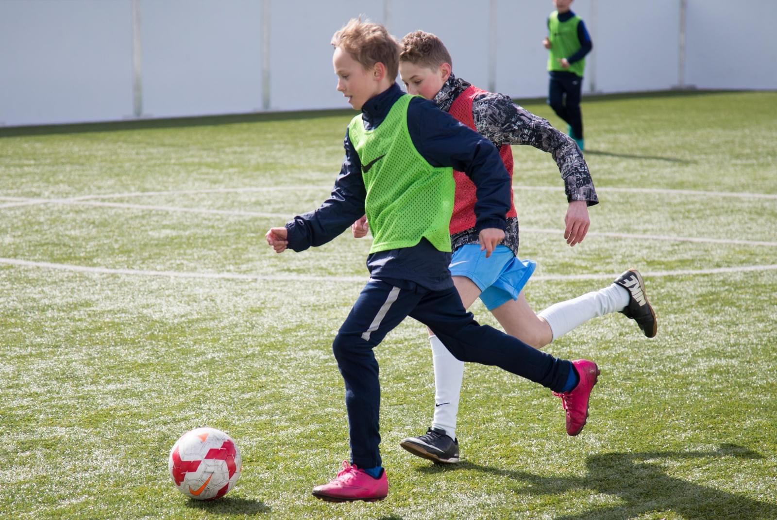 Товарищеский матч между воспитанниками Академии «Зенита» и Детской деревни SOS Пушкин