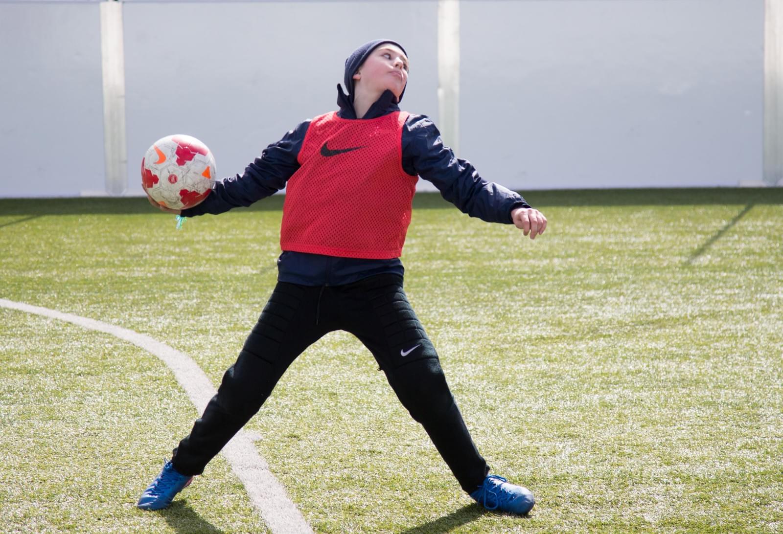 Товарищеский матч между воспитанниками Академии «Зенита» и Детской деревни SOS Пушкин