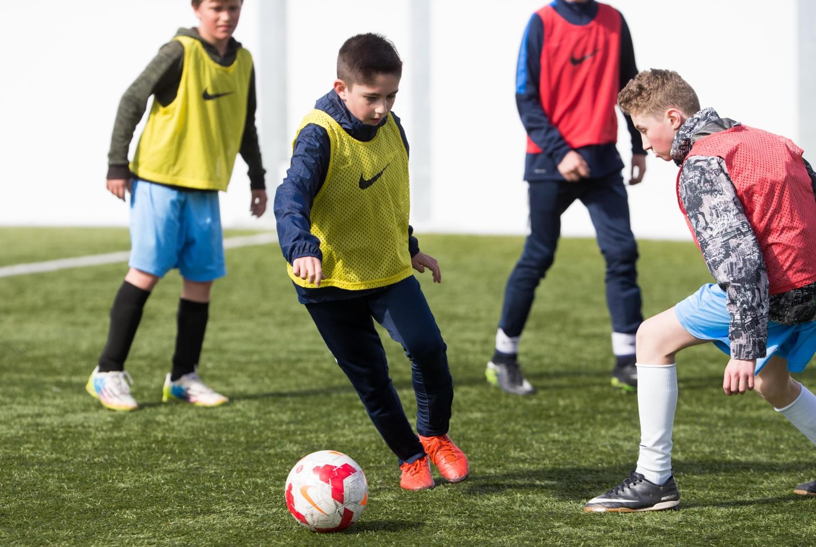 Товарищеский матч между воспитанниками Академии «Зенита» и Детской деревни SOS Пушкин