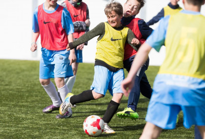 Товарищеский матч между воспитанниками Академии «Зенита» и Детской деревни SOS Пушкин