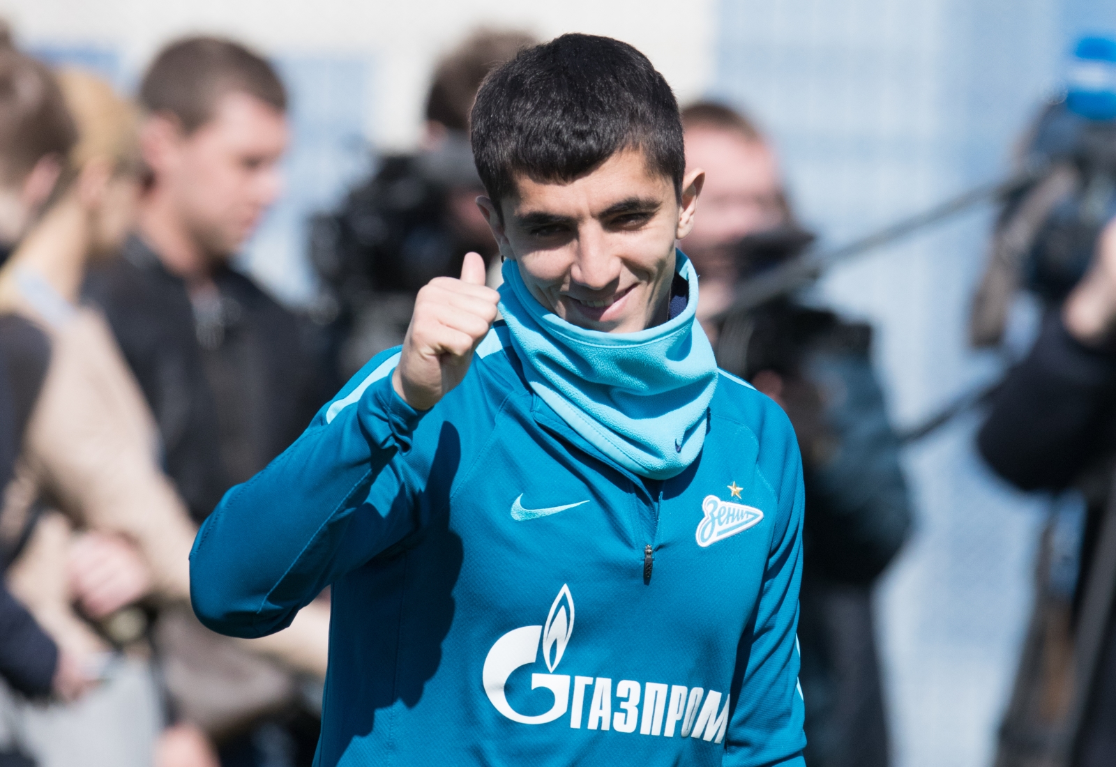 Открытая тренировка «Зенита» перед матчем с «Краснодаром»