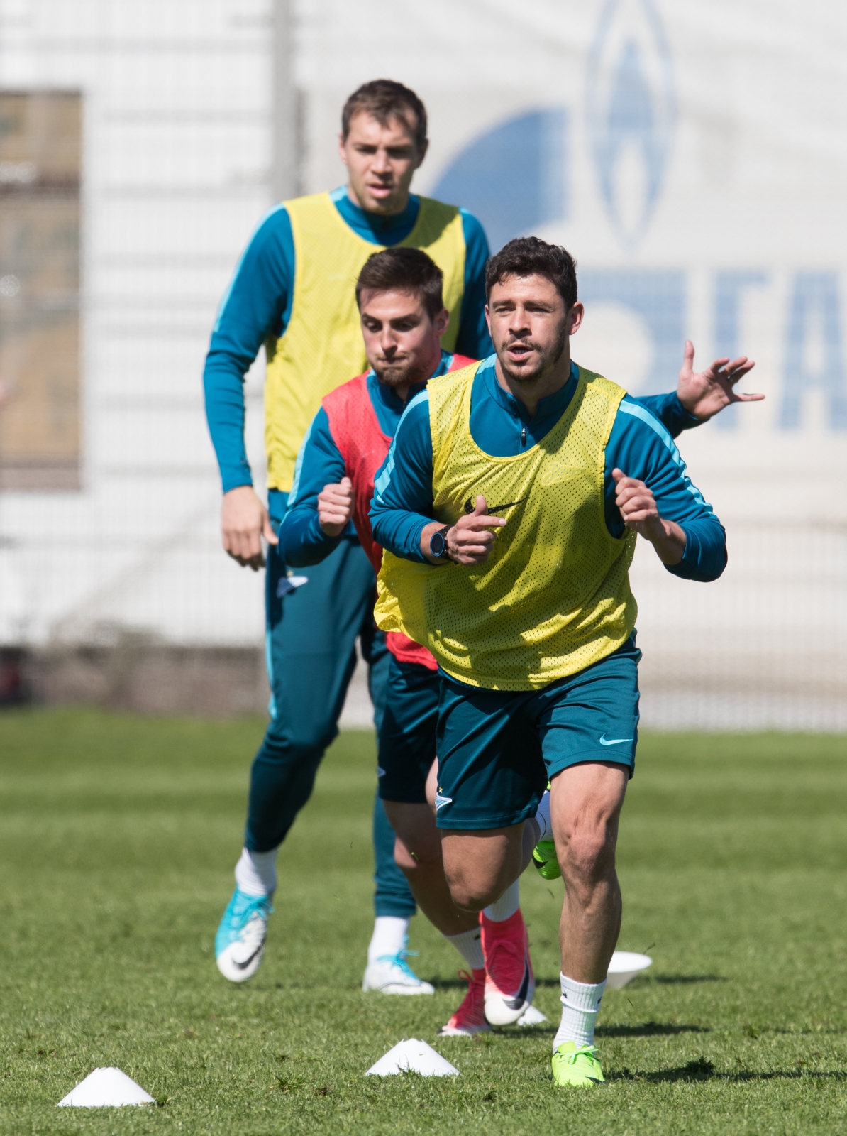 Открытая тренировка «Зенита» перед матчем с «Краснодаром»