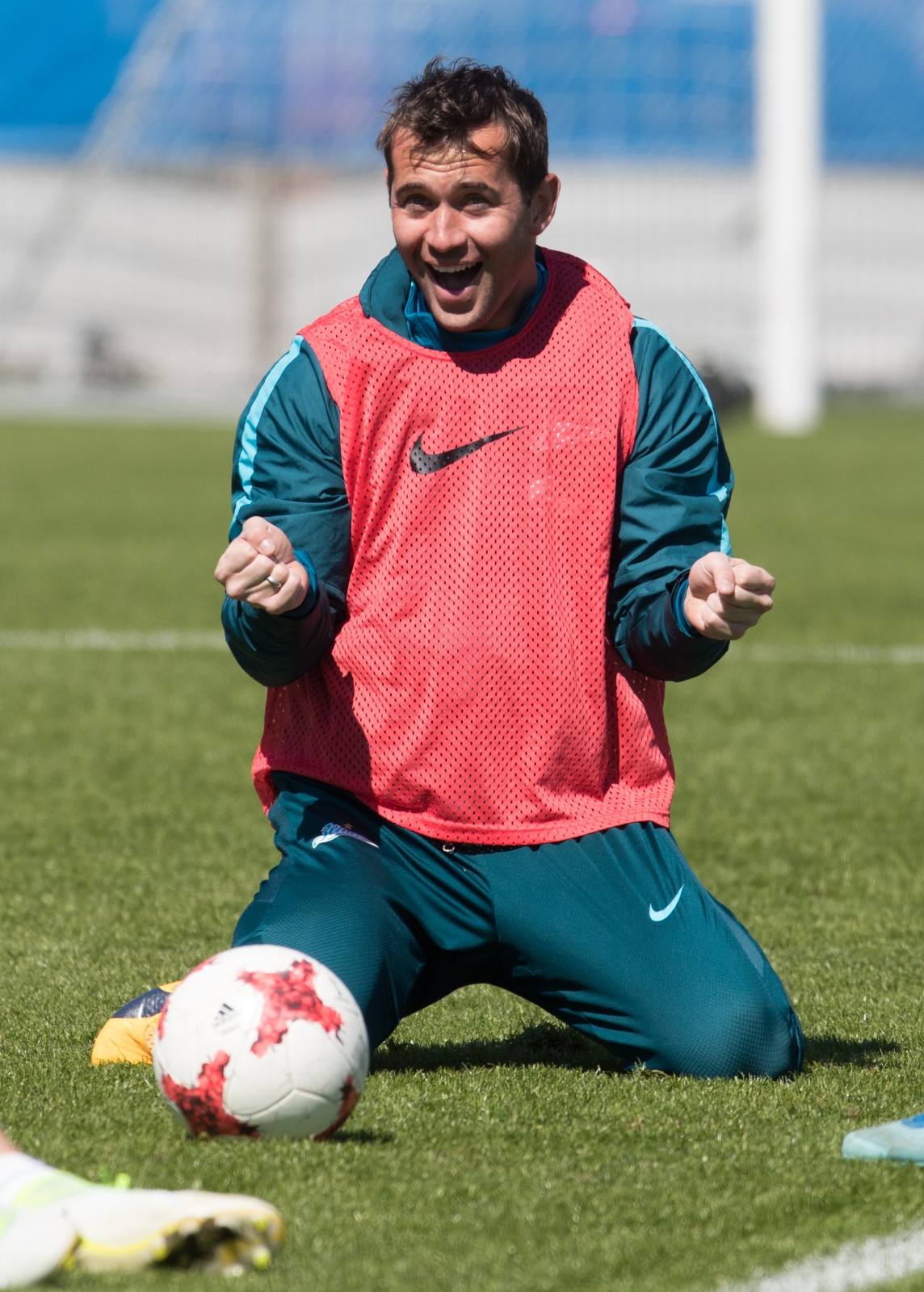 Открытая тренировка «Зенита» перед матчем с «Краснодаром»