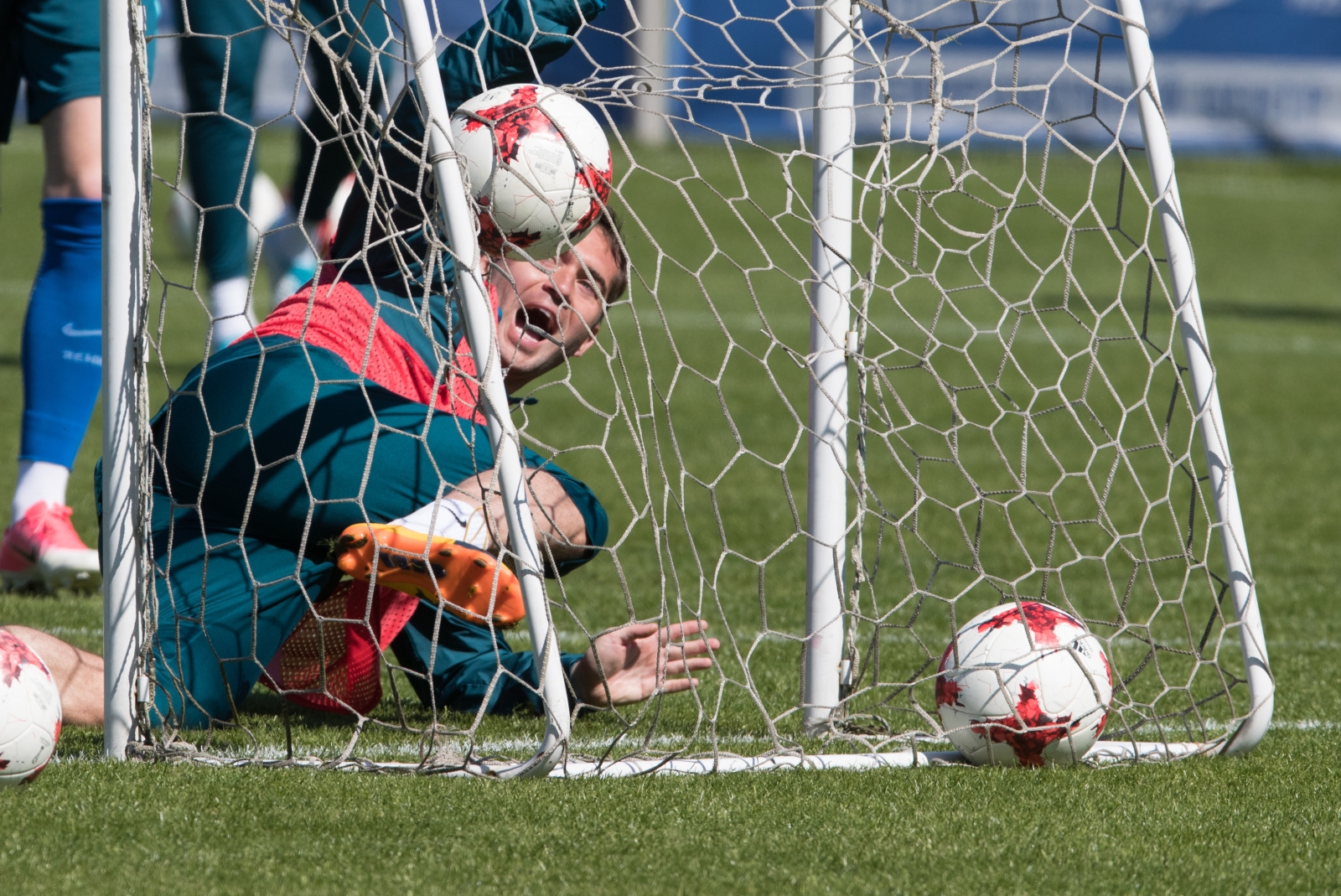 Открытая тренировка «Зенита» перед матчем с «Краснодаром»