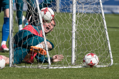 Открытая тренировка «Зенита» перед матчем с «Краснодаром»