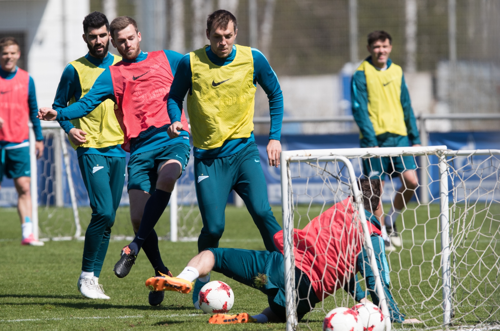 Открытая тренировка «Зенита» перед матчем с «Краснодаром»