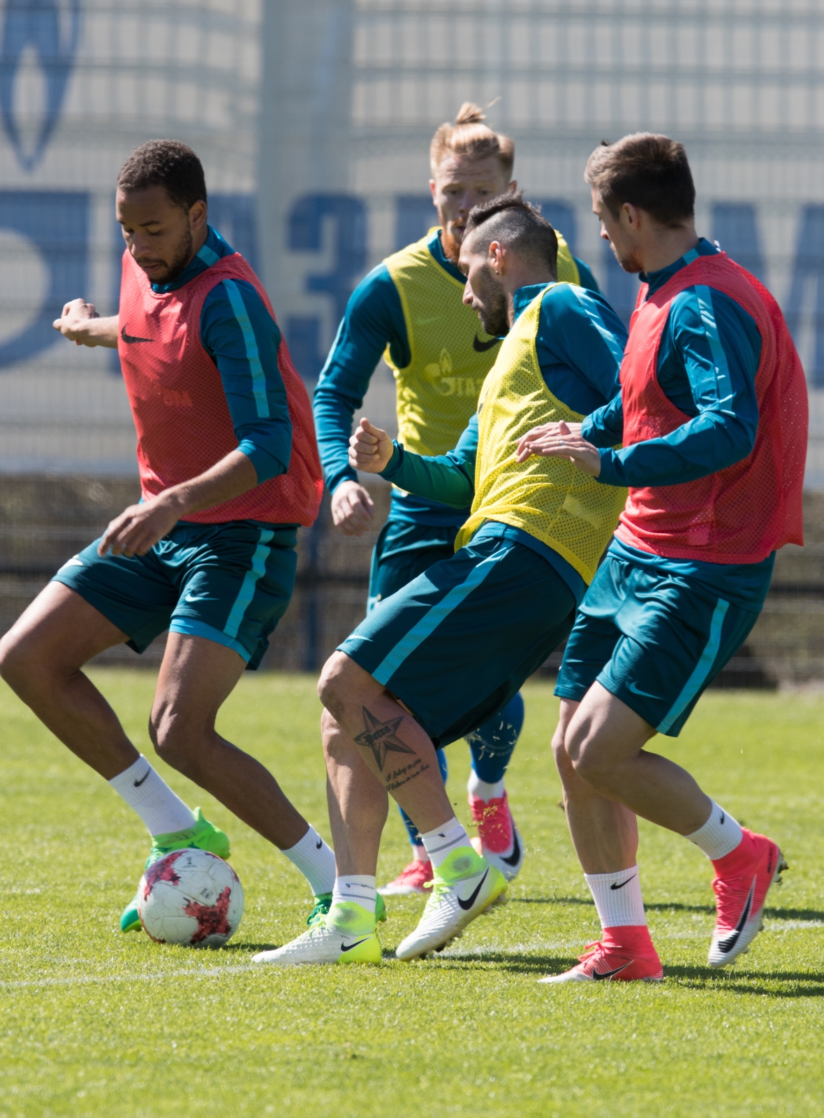 Открытая тренировка «Зенита» перед матчем с «Краснодаром»