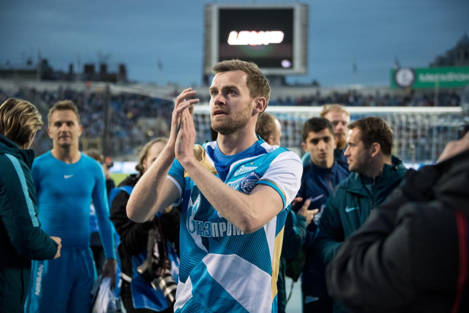 РОСГОССТРАХ-Чемпионат России 2016/17, 29-й тур, «Зенит» — «Краснодар»