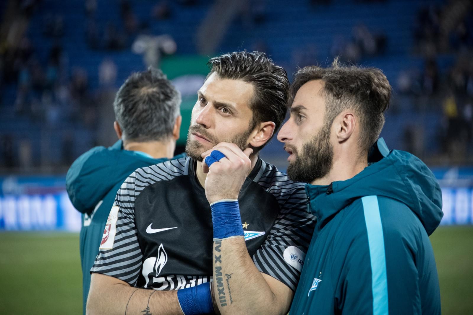 РОСГОССТРАХ-Чемпионат России 2016/17, 29-й тур, «Зенит» — «Краснодар»