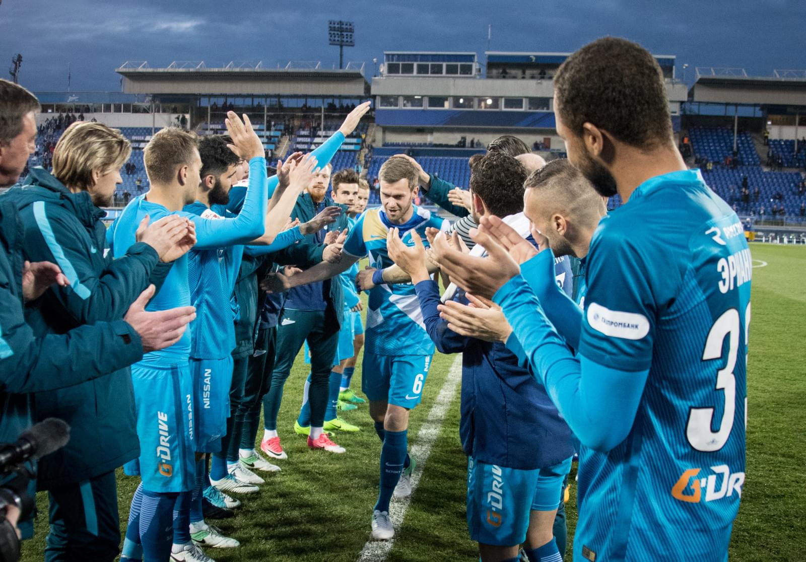 РОСГОССТРАХ-Чемпионат России 2016/17, 29-й тур, «Зенит» — «Краснодар»