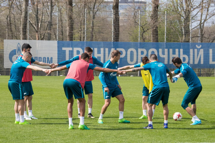 Открытая тренировка «Зенита» перед матчем с «Локомотивом»