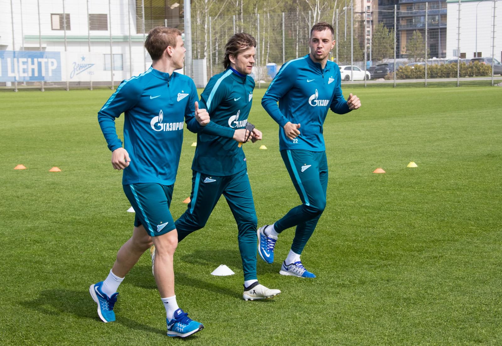 Открытая тренировка «Зенита» перед матчем с «Локомотивом»