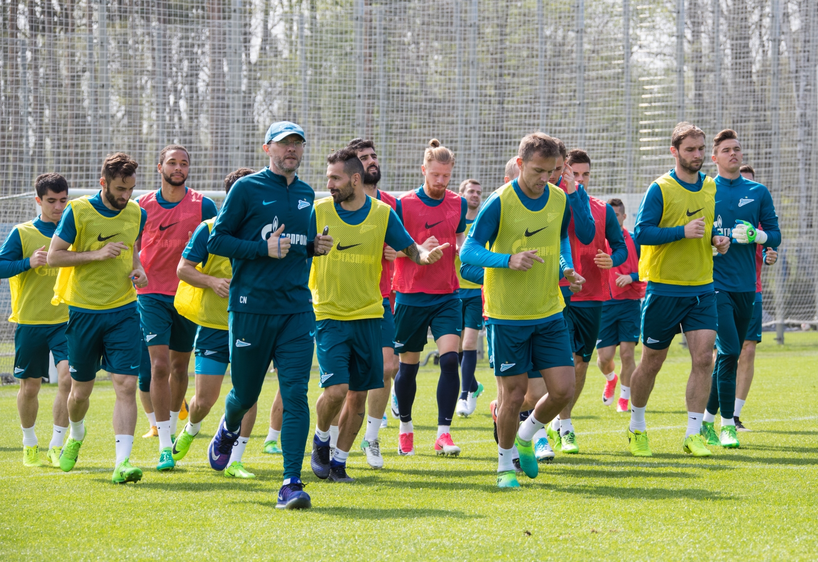 Открытая тренировка «Зенита» перед матчем с «Локомотивом»