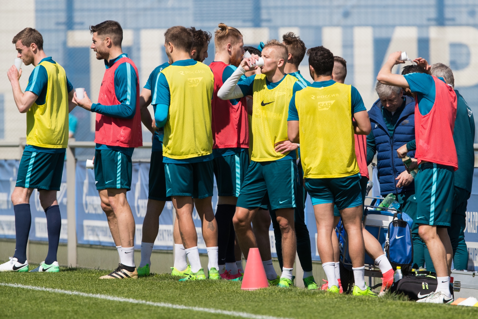 Открытая тренировка «Зенита» перед матчем с «Локомотивом»