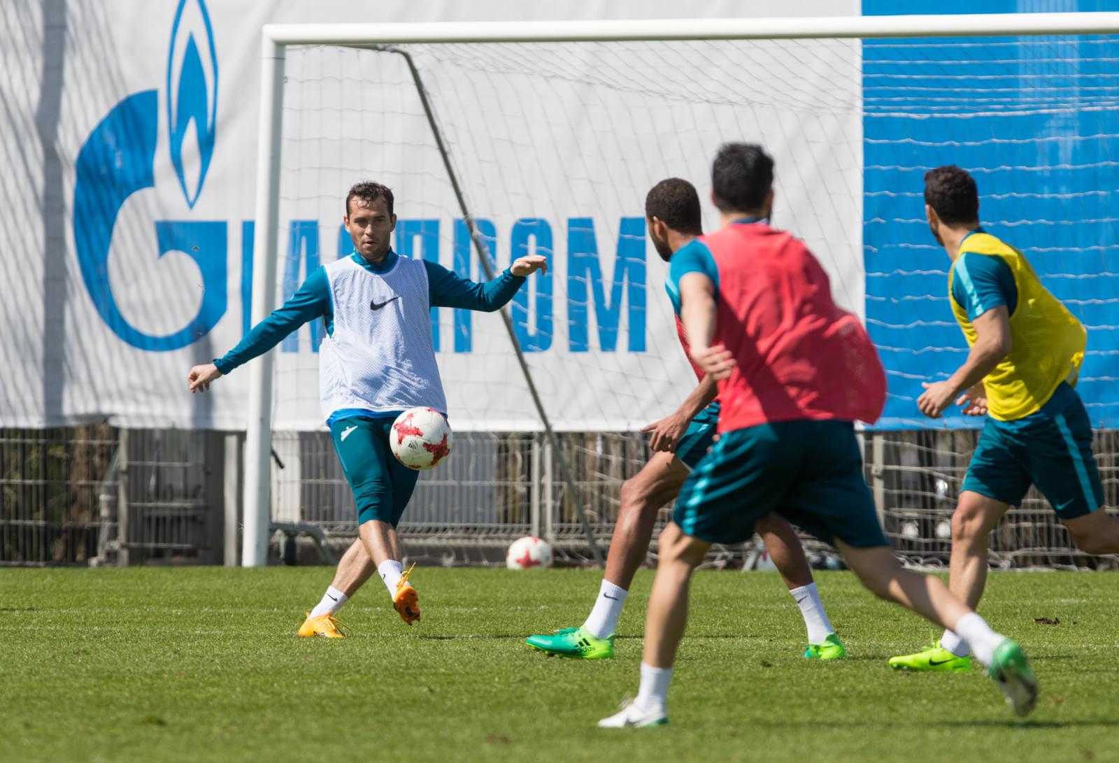 Открытая тренировка «Зенита» перед матчем с «Локомотивом»