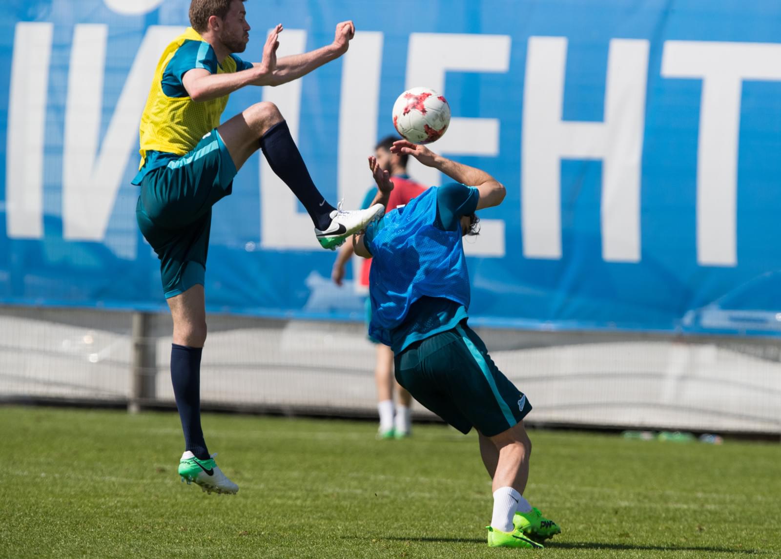 Открытая тренировка «Зенита» перед матчем с «Локомотивом»