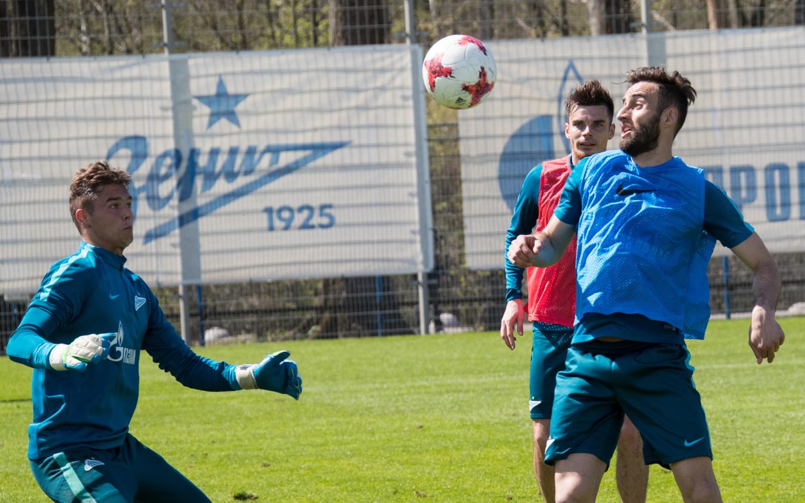 Открытая тренировка «Зенита» перед матчем с «Локомотивом»