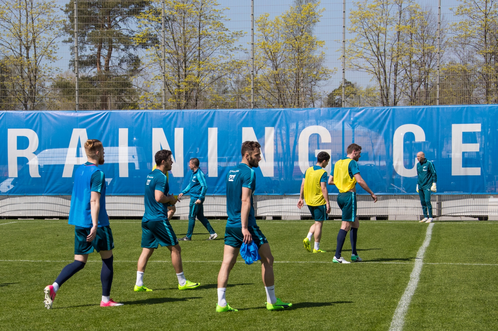 Открытая тренировка «Зенита» перед матчем с «Локомотивом»