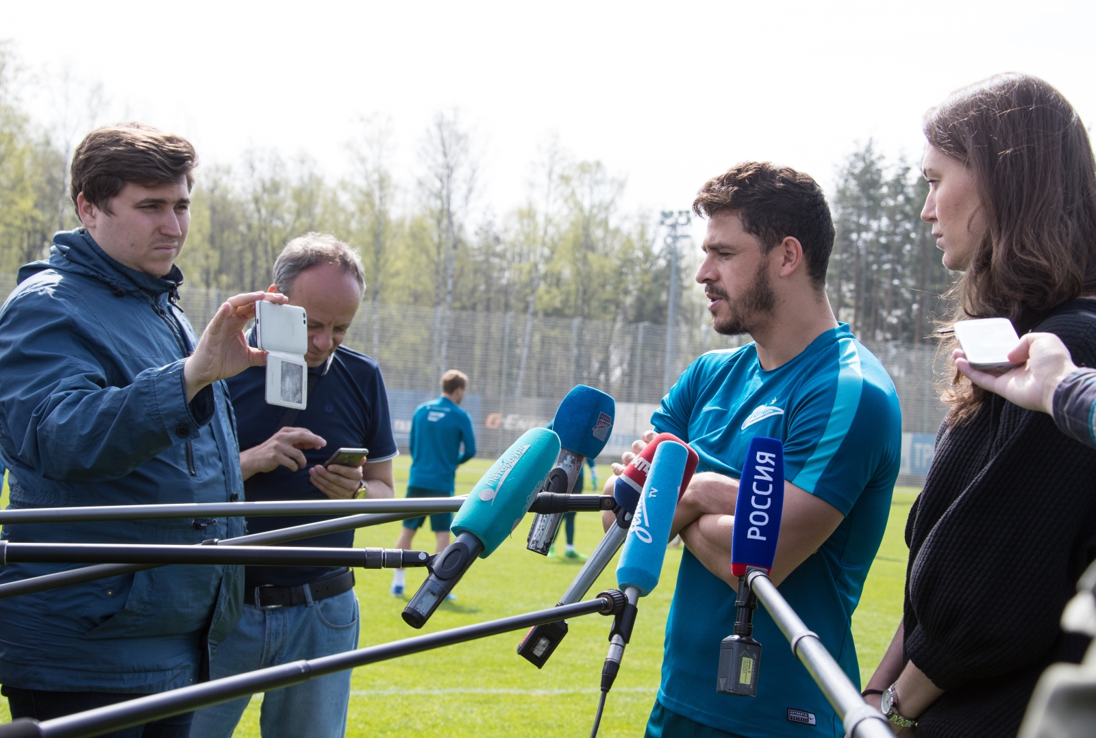 Открытая тренировка «Зенита» перед матчем с «Локомотивом»