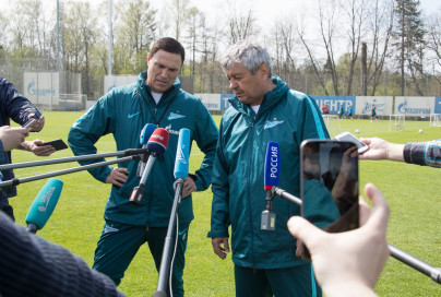 Открытая тренировка «Зенита» перед матчем с «Локомотивом»