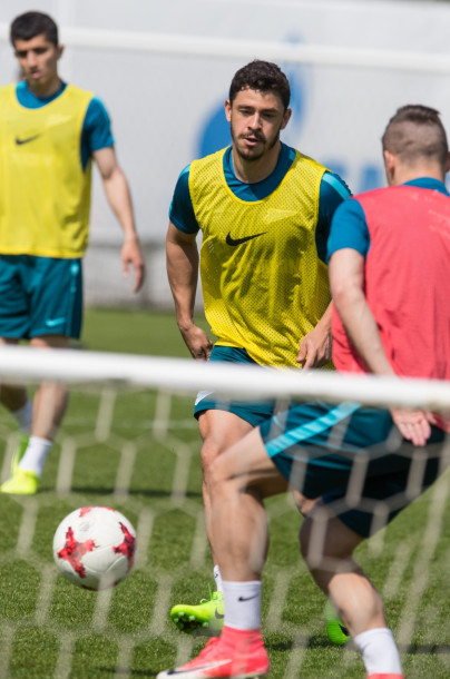 Открытая тренировка «Зенита» перед матчем с «Локомотивом»